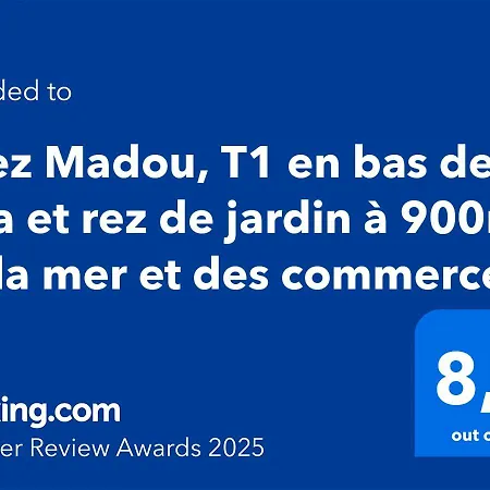 Chez Madou, T1 En Bas De Et Rez De Jardin A 900m De La Et Des Commerces Frejus